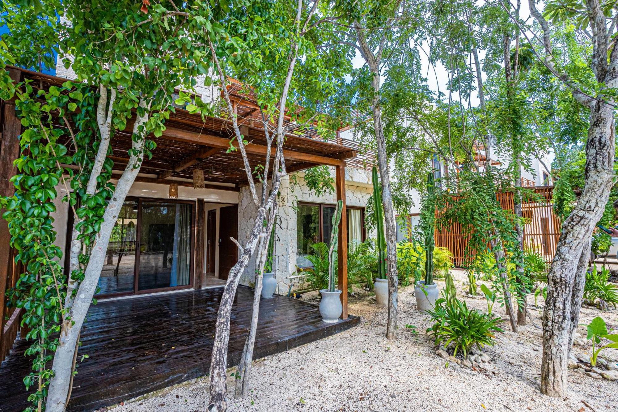 Tulum Jungle Villas - Chakra Artbat Экстерьер фото